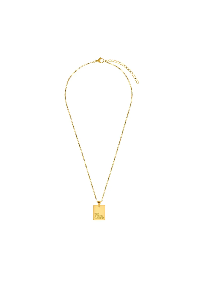 ALETEA  - Halskette - goldfarbend