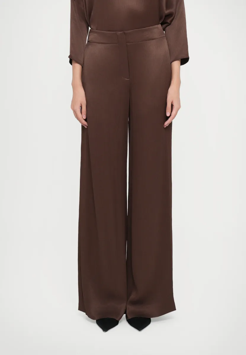 ALEXANDER - Stoffhose - chocolate