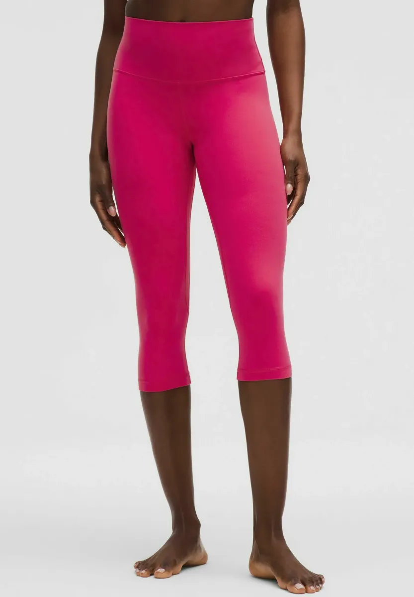 Align™ High-Rise Crop 43cm - Tights - raspberry coulis