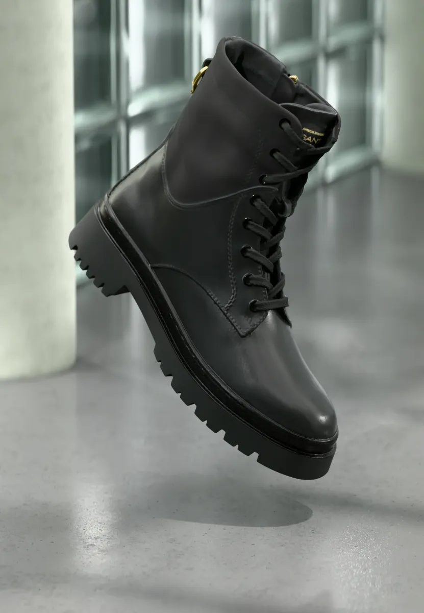 ALIGREY - Schnürstiefelette - black