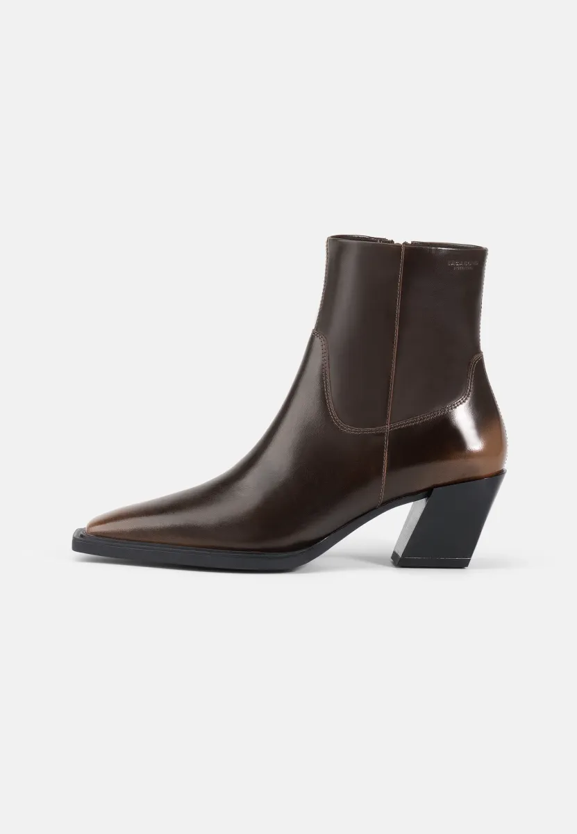 ALINA - Keilstiefelette - brown