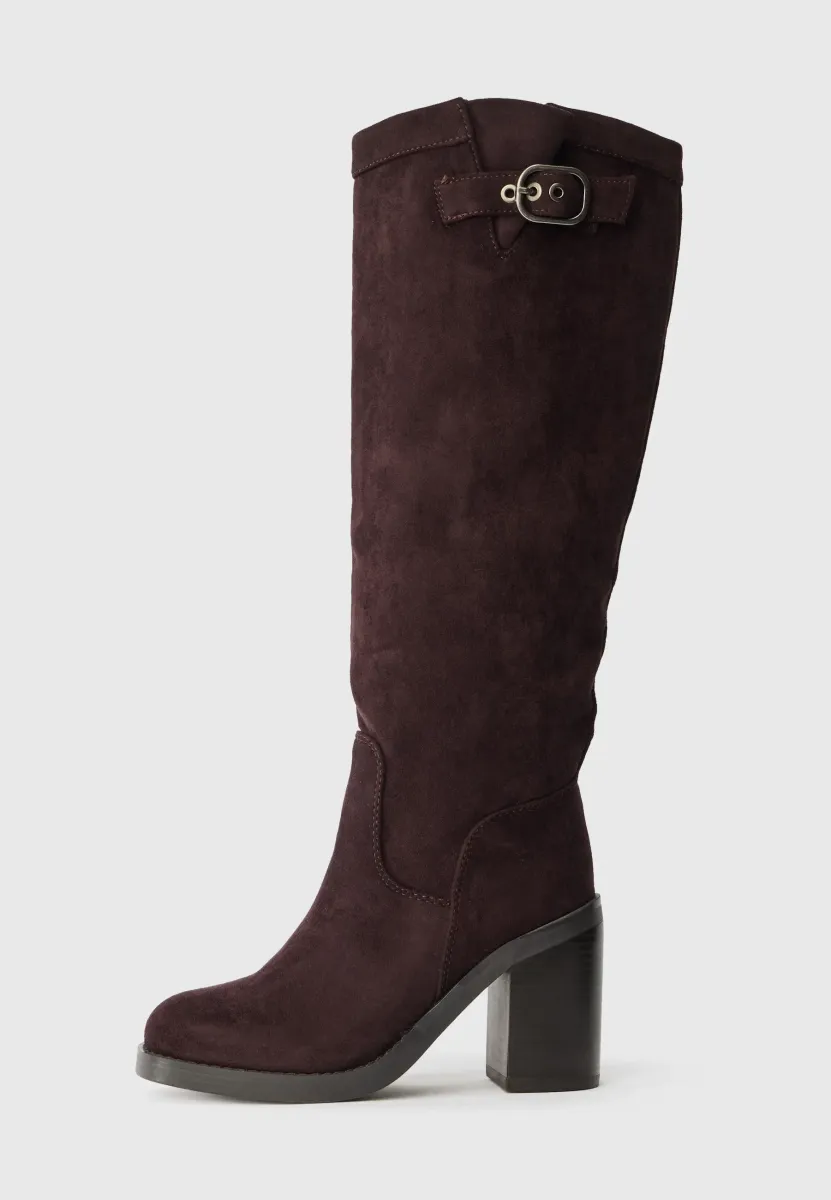 ALITA - High Heel Stiefel - dark brown