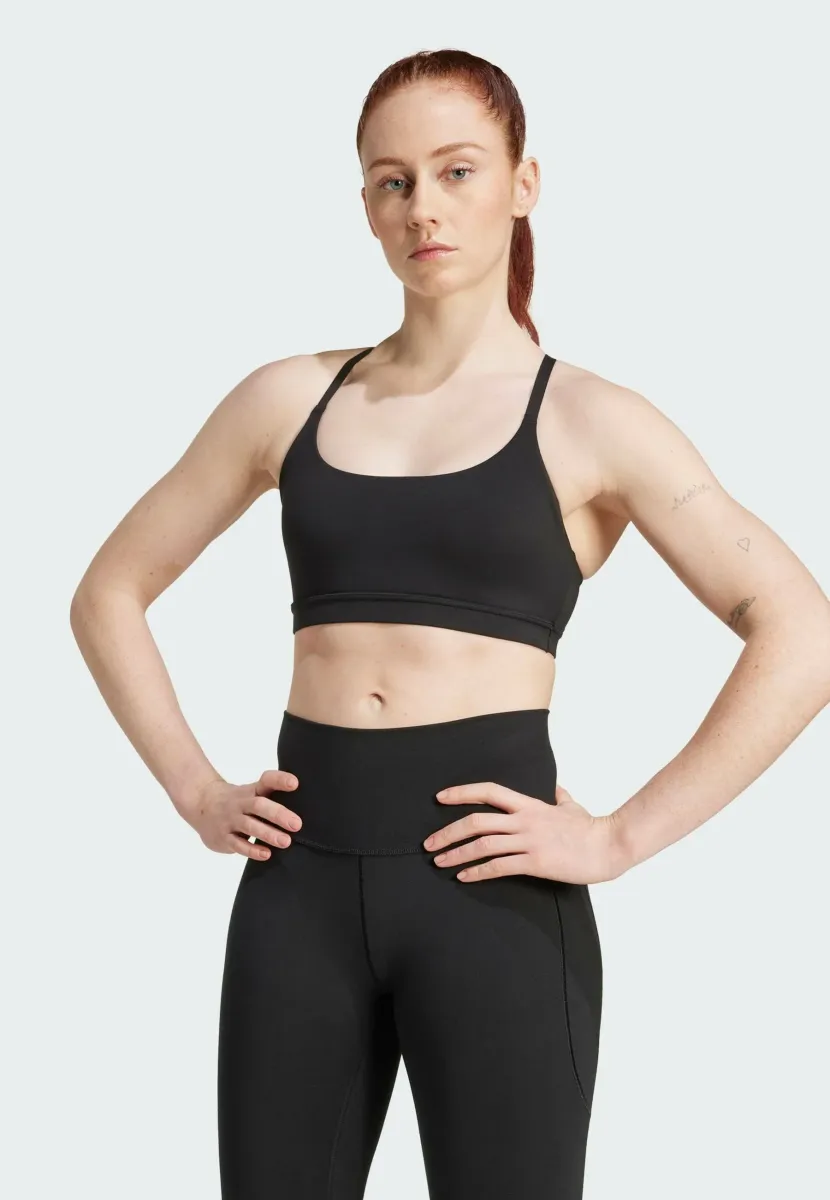ALL ME LS - Sport-BH mit leichter Stützkraft - black