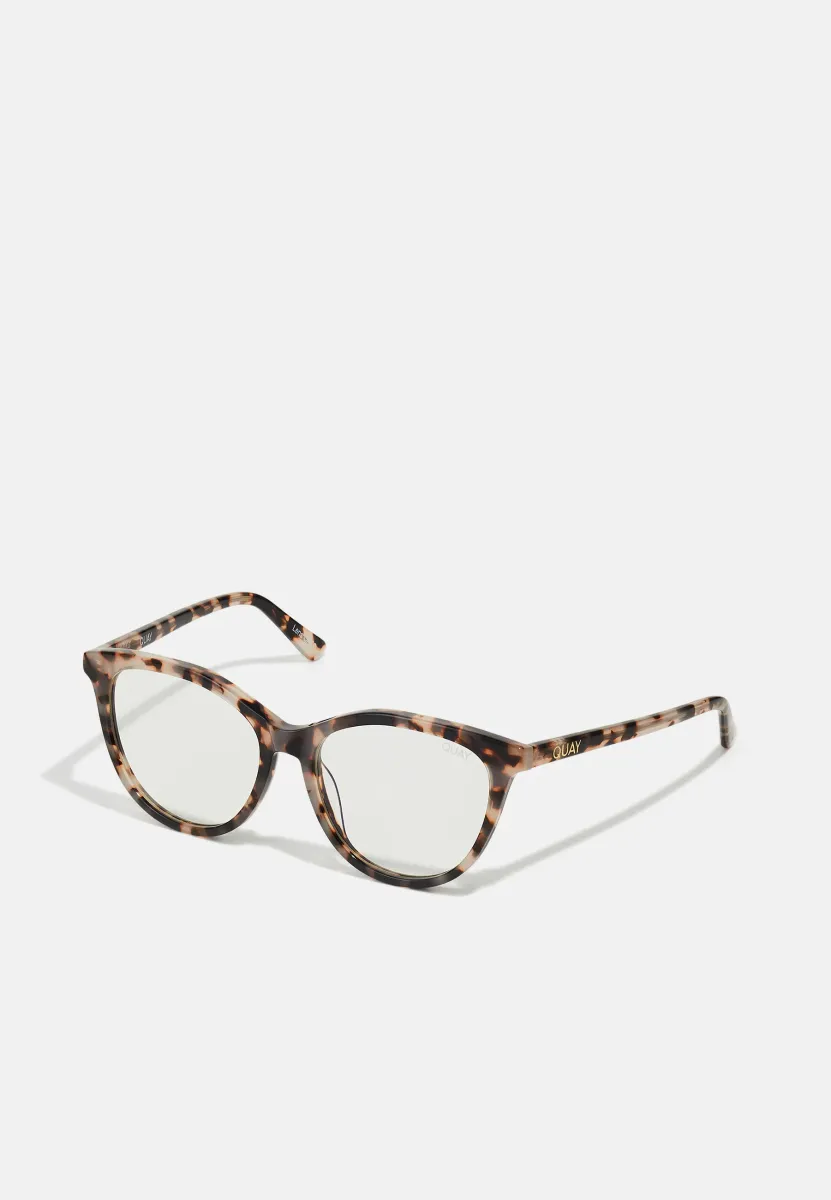 ALL NIGHTER - Blue Light Brillen - milky tort/clear