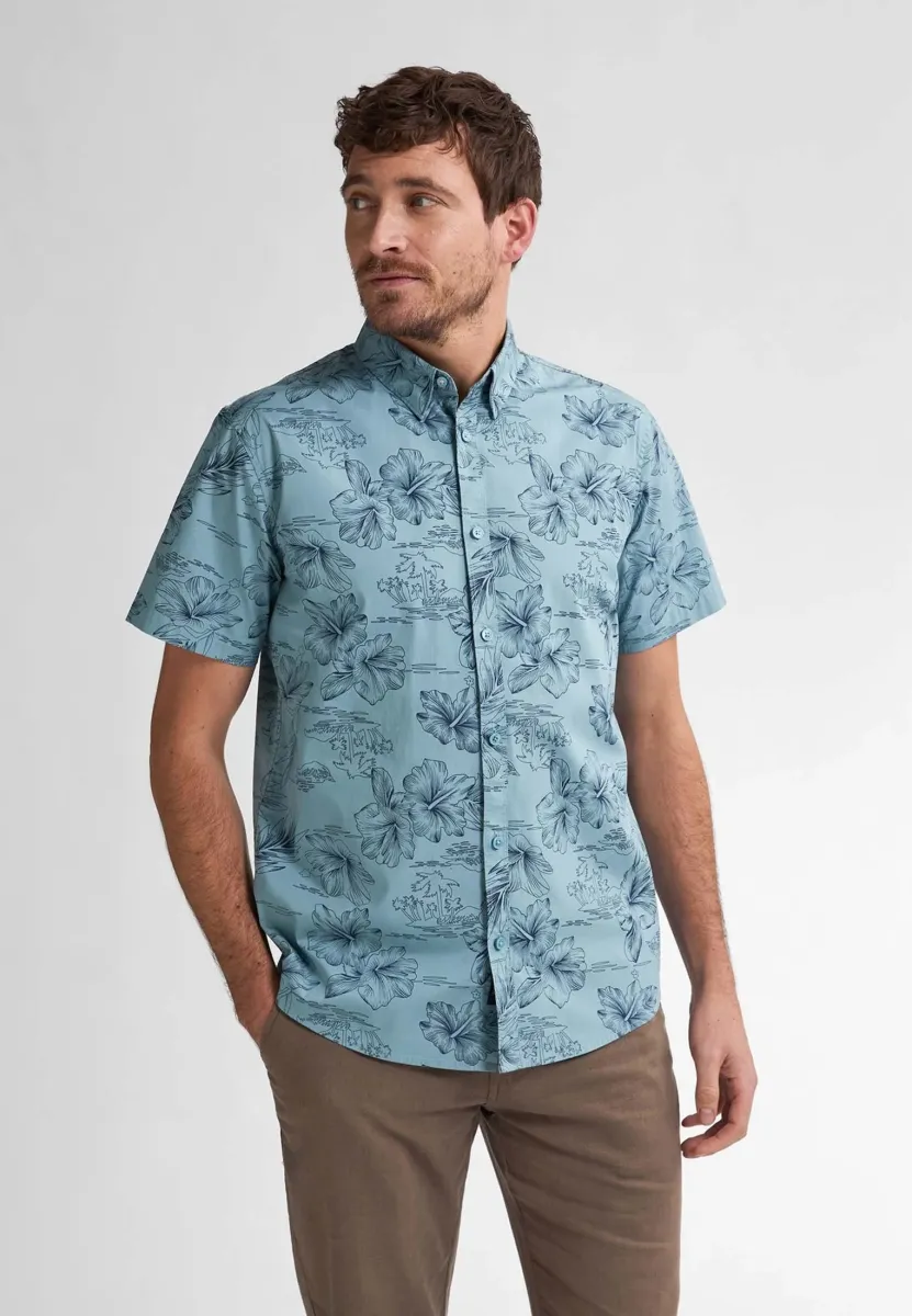 ALL-OVER PRINT SHIRT OCEANPARK - Hemd - ocean