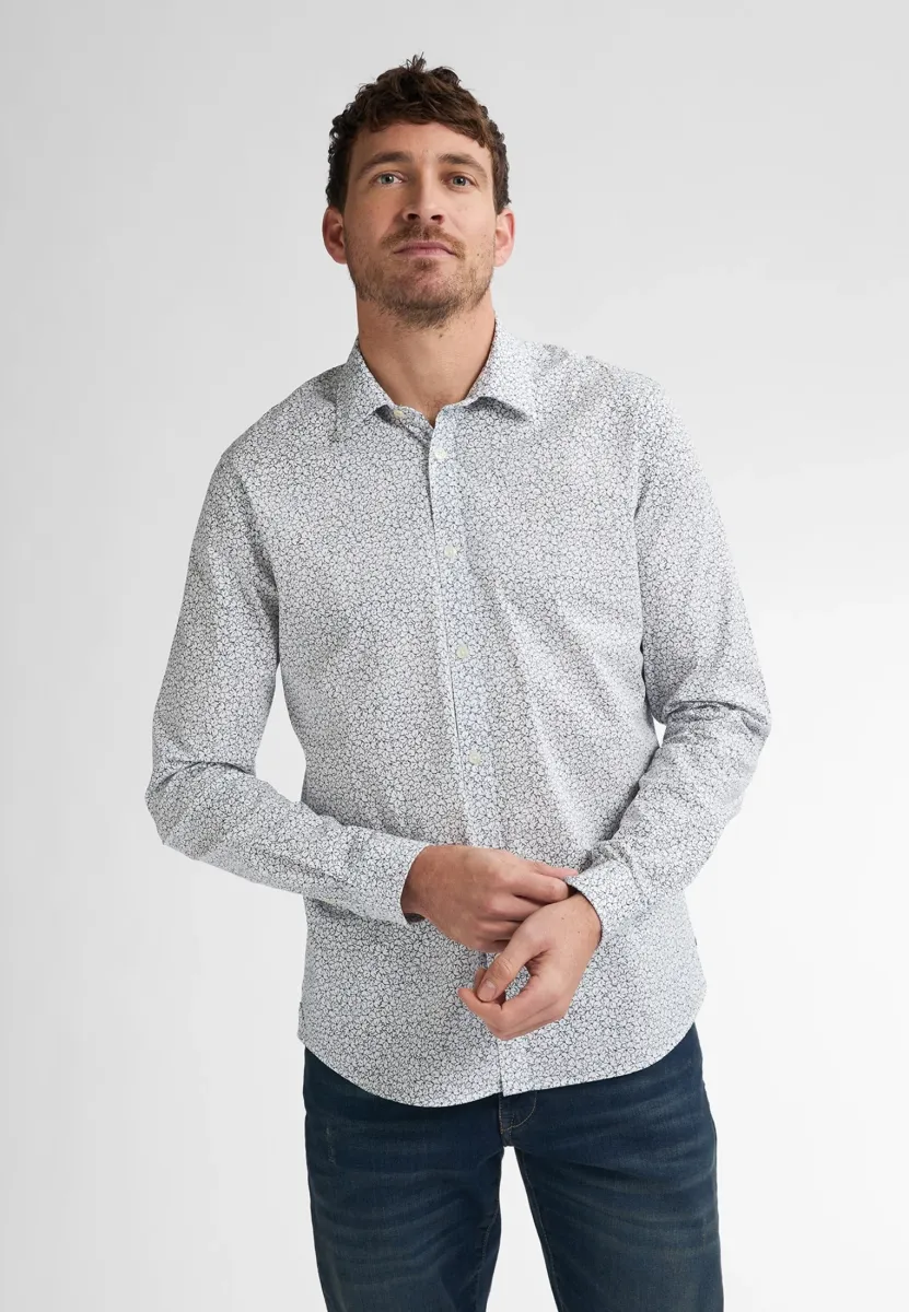 ALL-OVER PRINT SHIRT SURFCREST - Hemd - chalk white