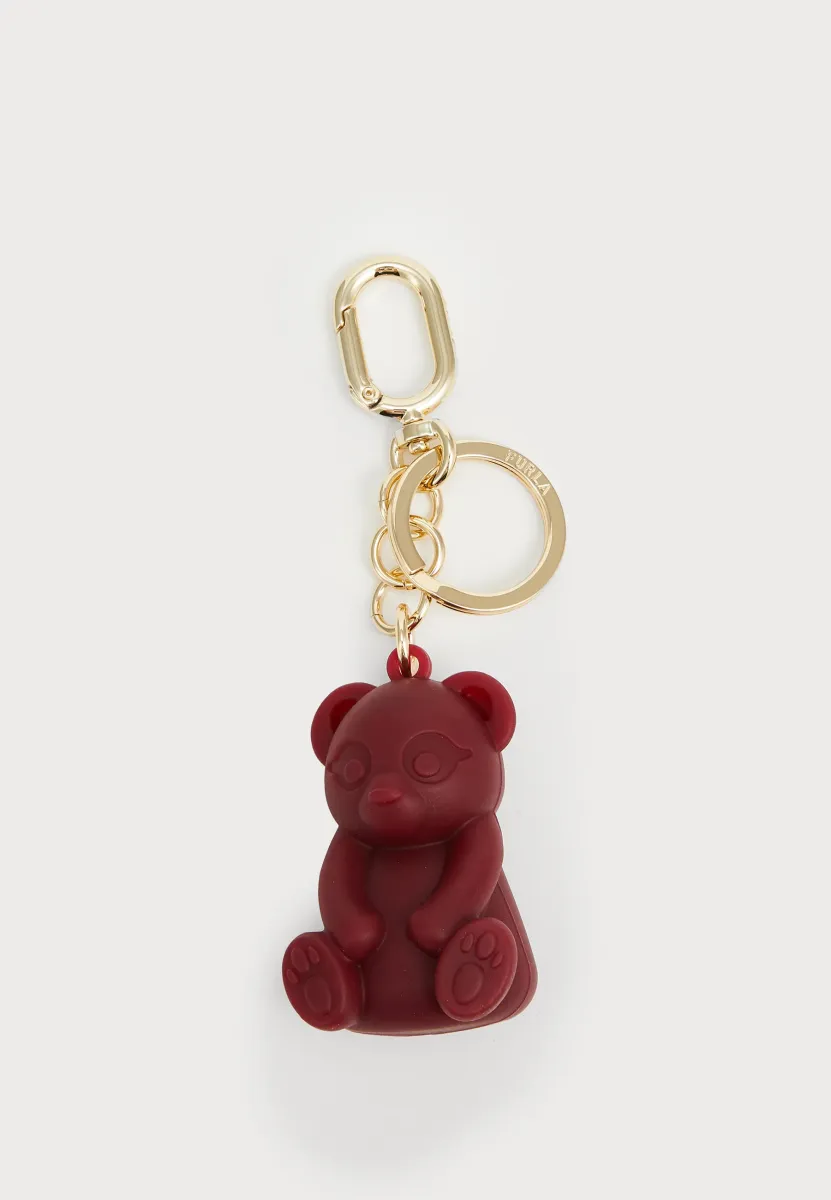 ALLEGRA KEYRING BEAR - Schlüsselanhänger - rubino