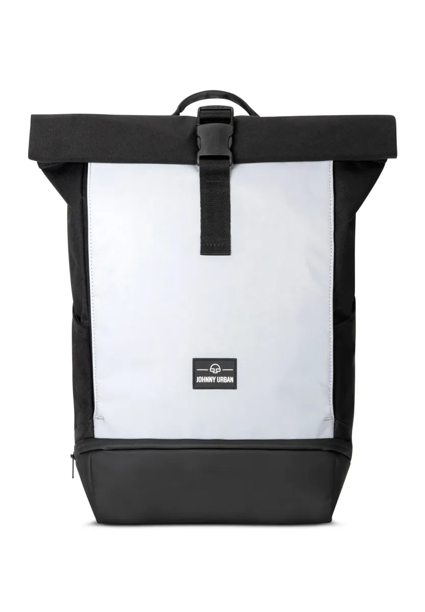ALLEN MEDIUM REFLECTIVE ROLL - Tagesrucksack - schwarz reflektierend
