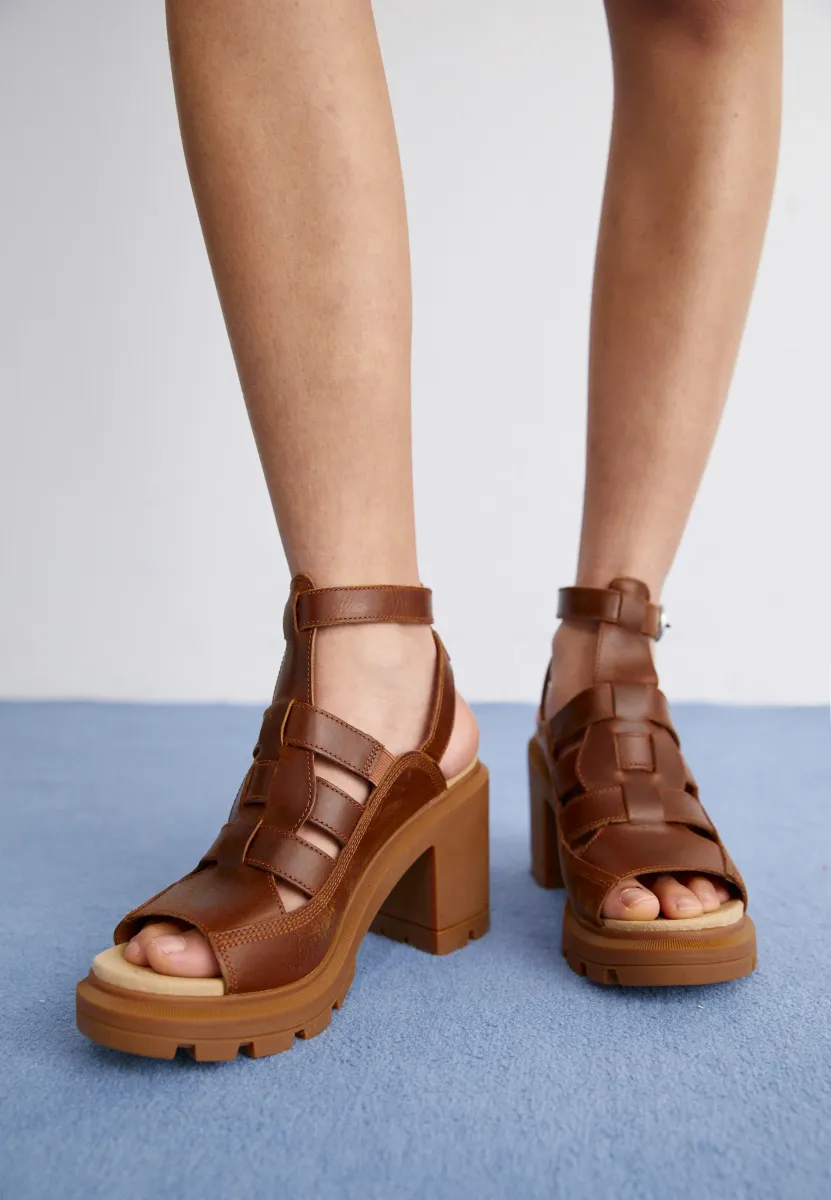 ALLINGTON HEIGHTS - High Heel Sandalette - rust