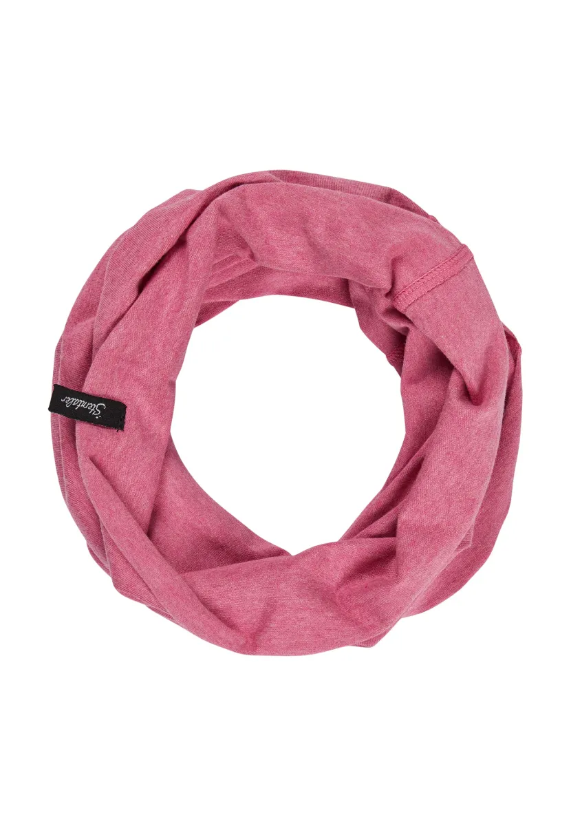 ALLROUNDER - Schlauchschal - magenta meliert