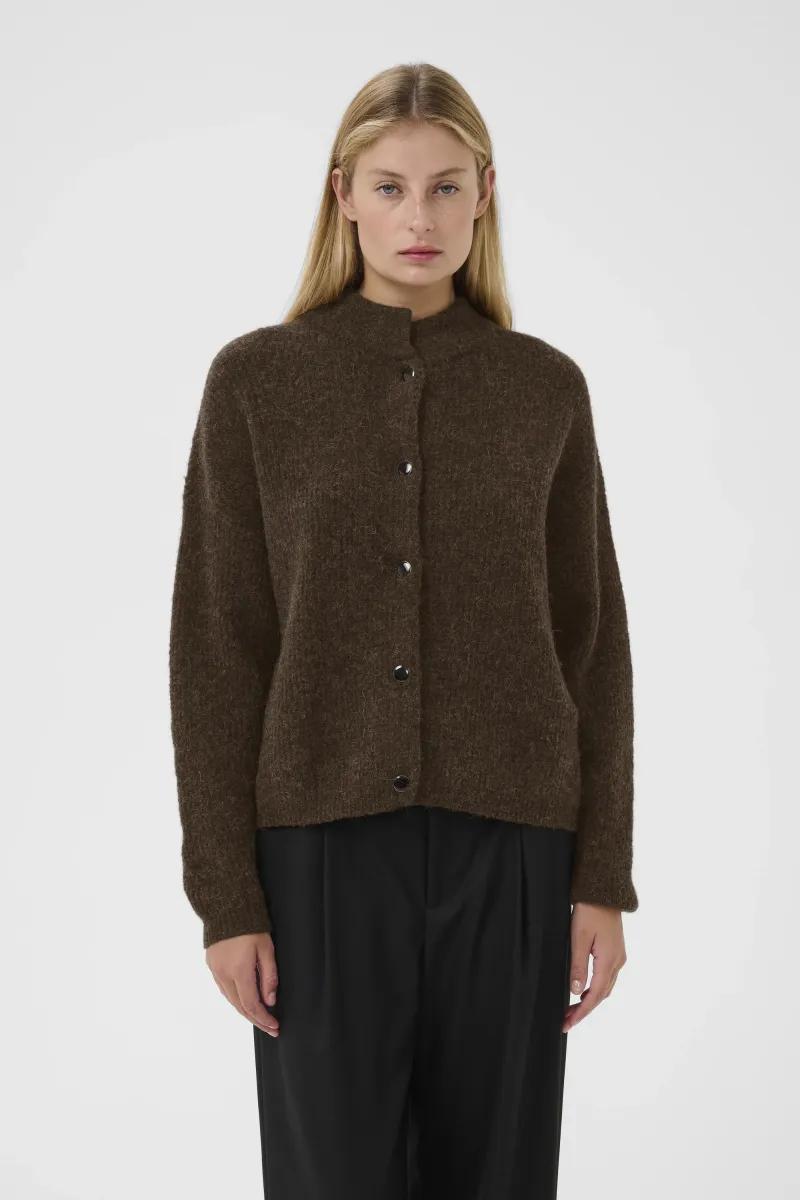 ALPHA - Strickjacke - buff mélange