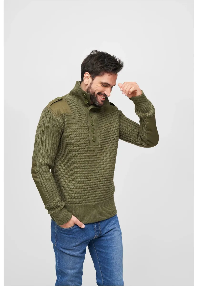 ALPIN - Strickpullover - olive