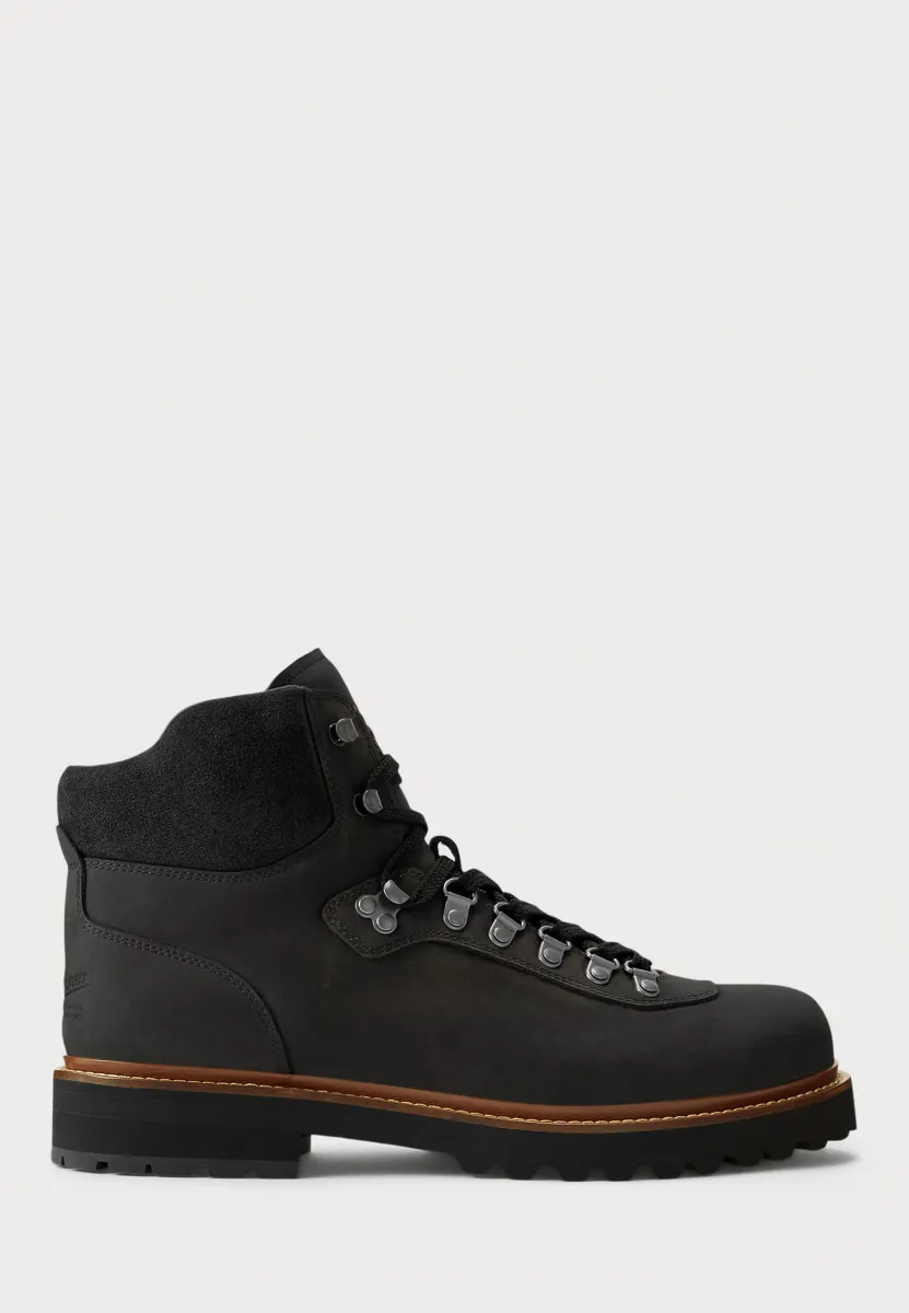 ALPINE LEATHER TRAIL BOOT - Schnürstiefelette - black
