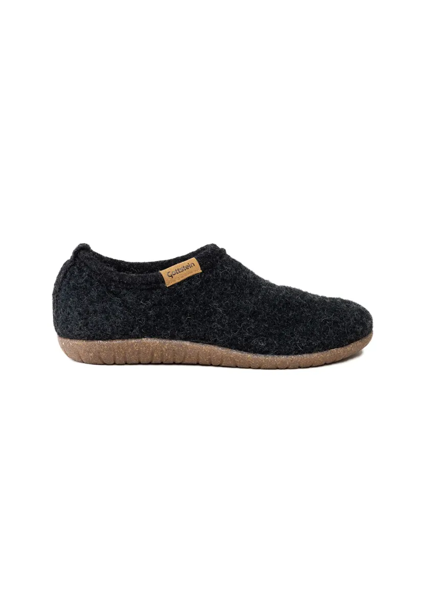 ALPINE MIDCUT - Hausschuh - charcoal
