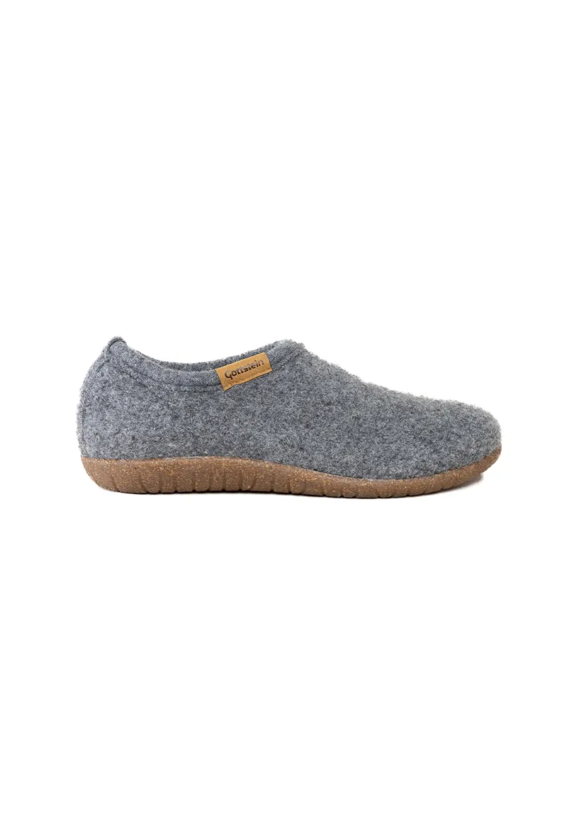 ALPINE MIDCUT - Hausschuh - grau