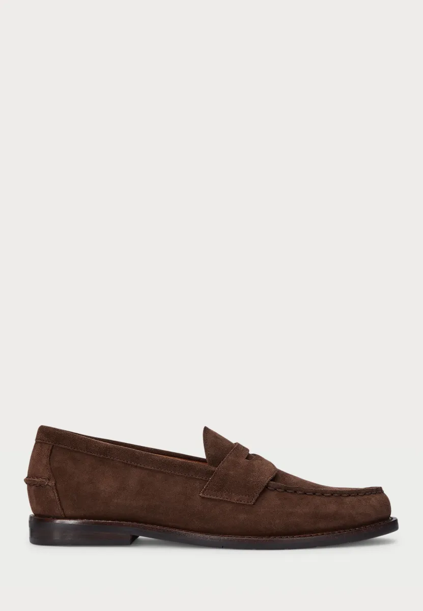 ALSTON SUEDE PENNY LOAFER - Slipper - dark brown