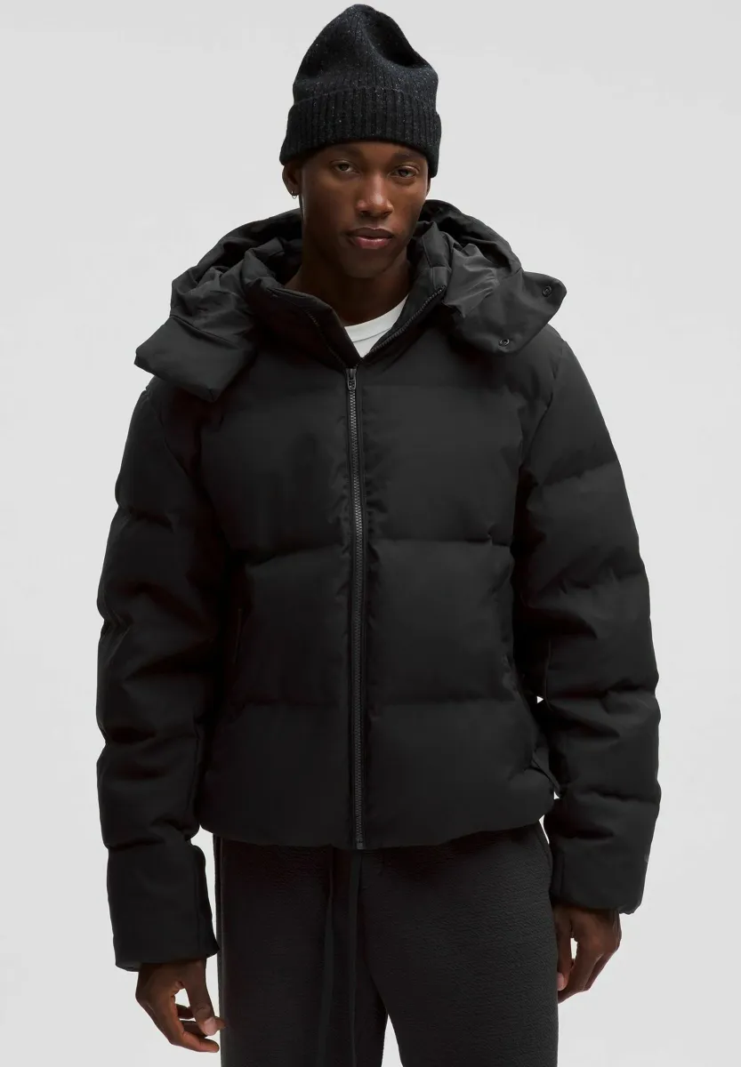 ALWAYS DOWN PUFFER *TECH CANVAS - Daunenjacke - black