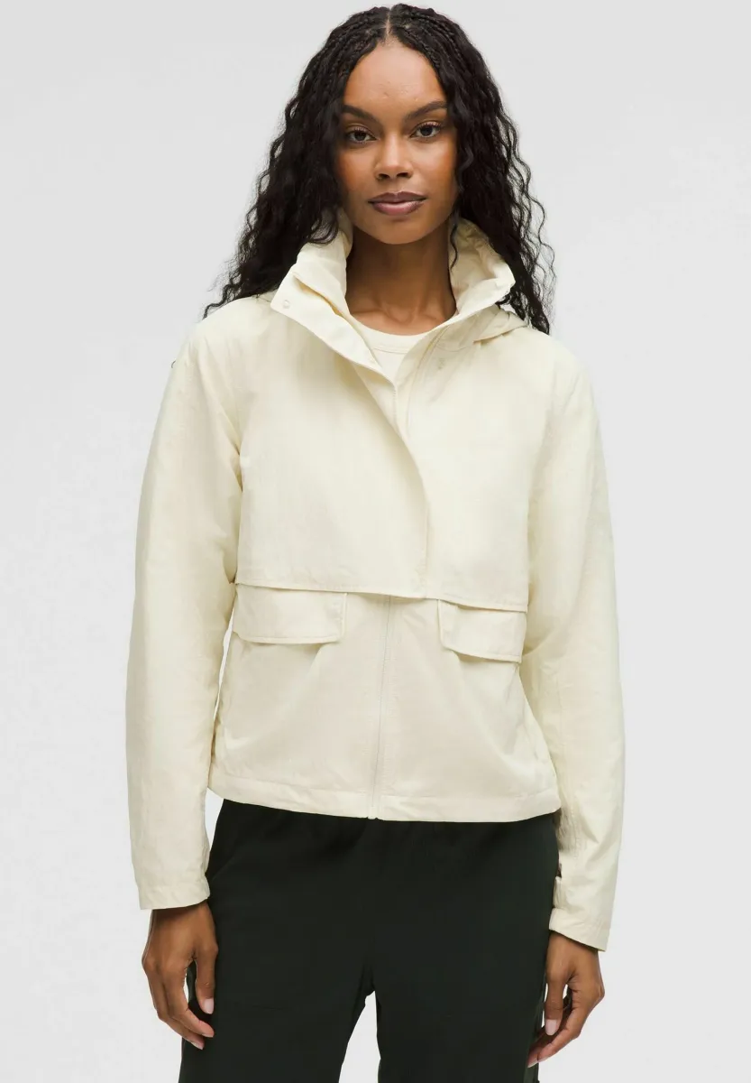 ALWAYS EFFORTLESS - Regenjacke / wasserabweisende Jacke - light ivory