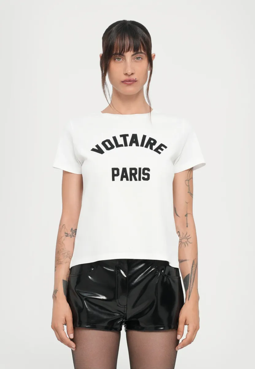 ALYS - T-Shirt print - white