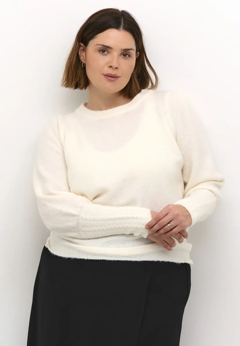 AMALIA - Strickpullover - chalk