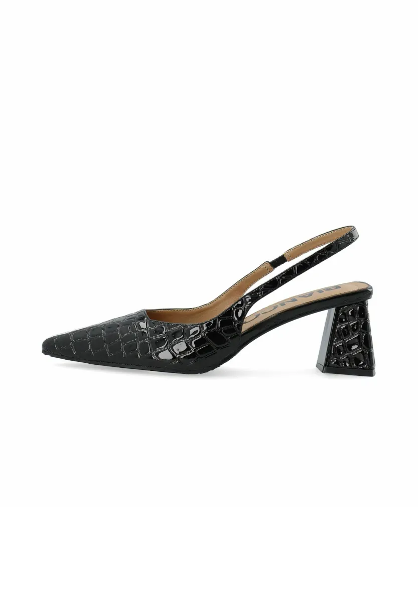 AMARALYN - Pumps - blackcrocopatent