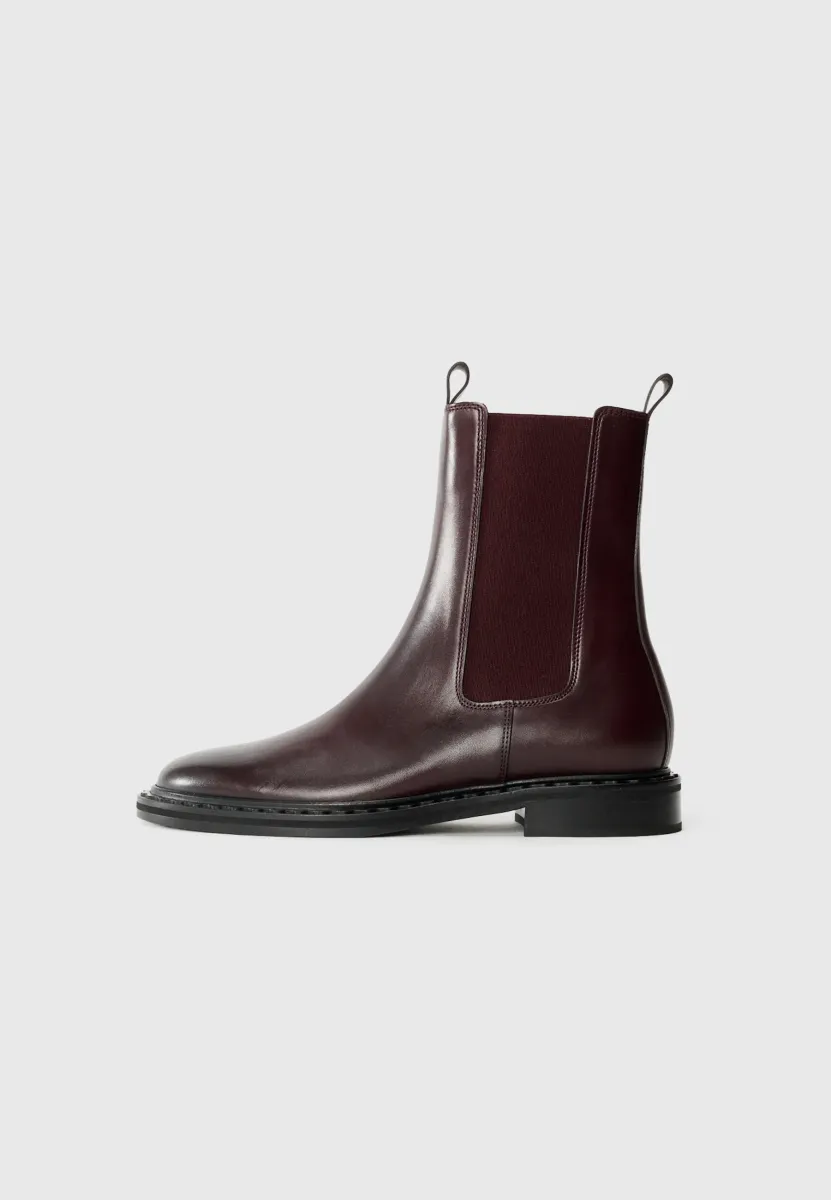 AMARI - Ankle Boot - mulberry/schwarz