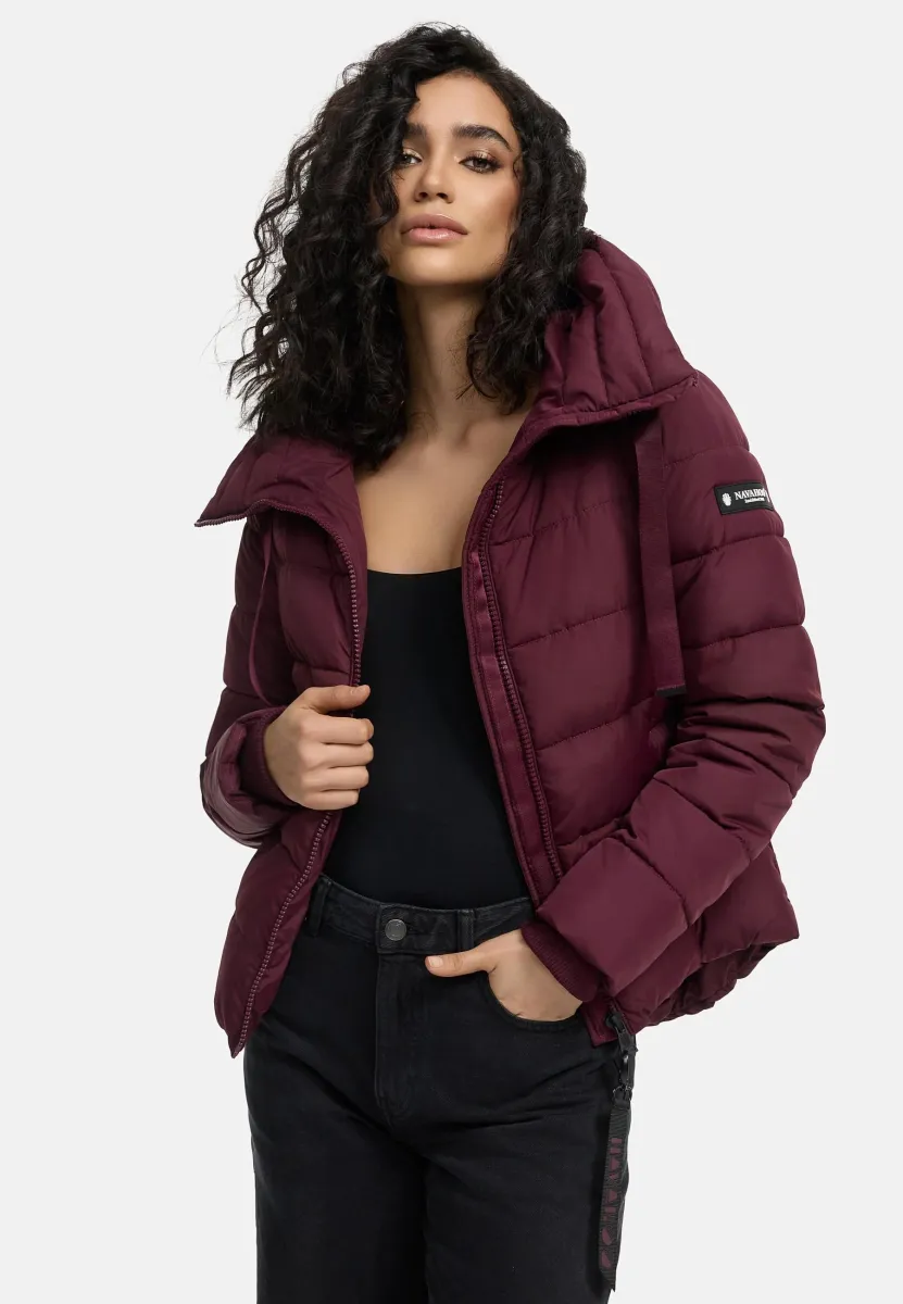 AMAYAA - Winterjacke - dark red melange