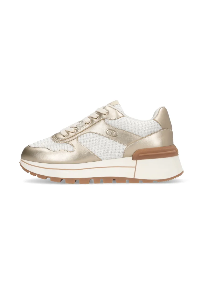 AMAZING 38 - Sneaker low - light gold/milk