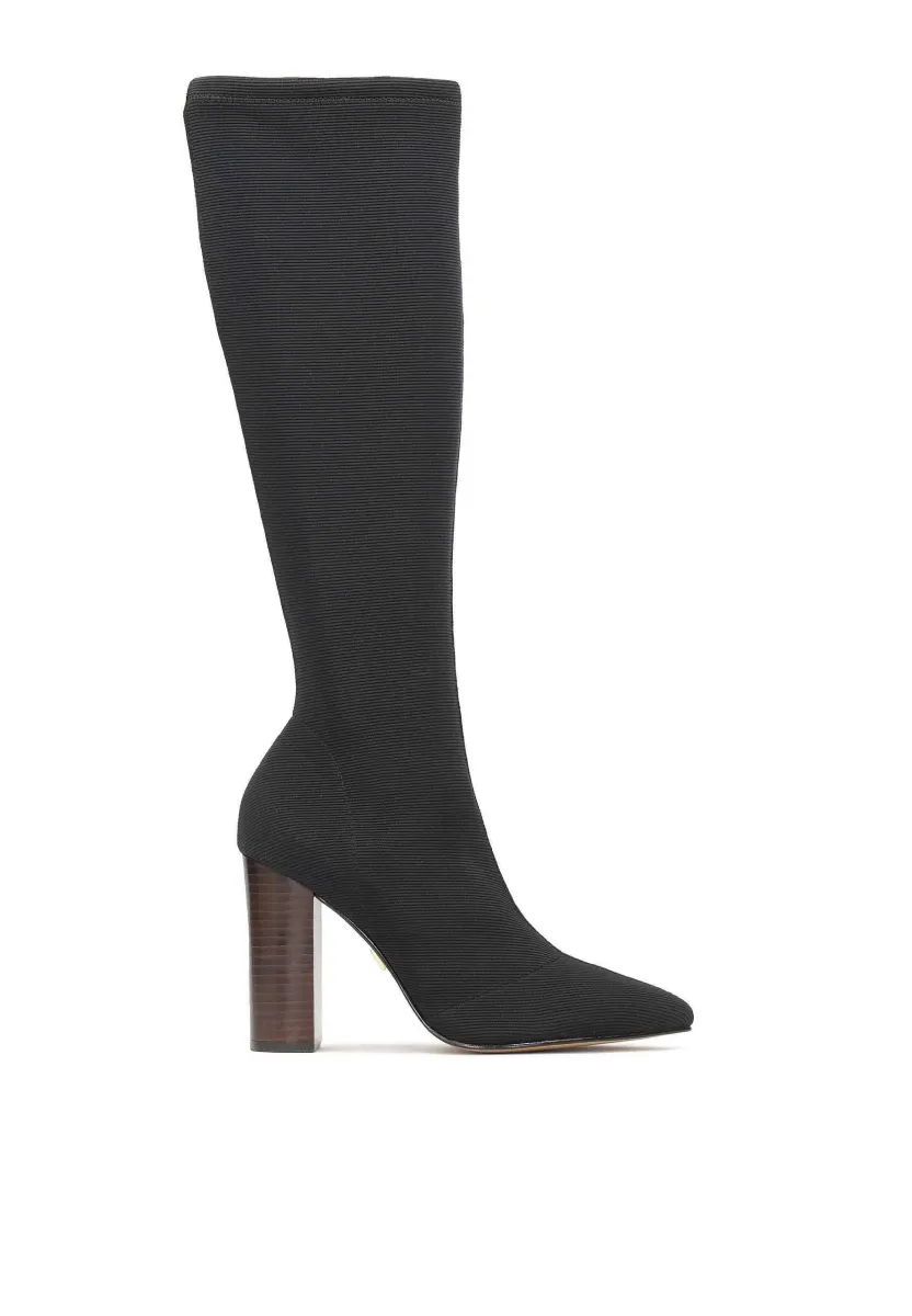 AMAZON - High Heel Stiefel - black
