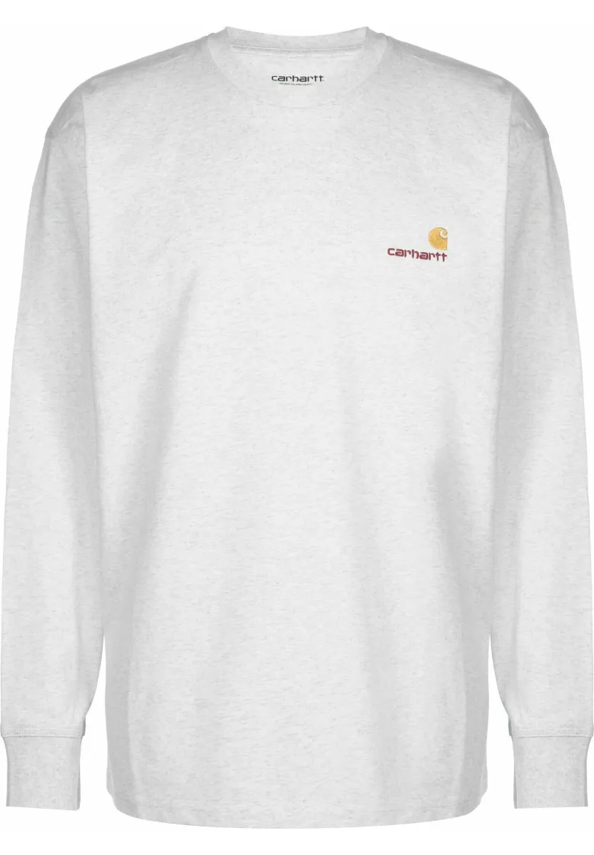 AMERICAN SCRIPT - Langarmshirt - ash heather