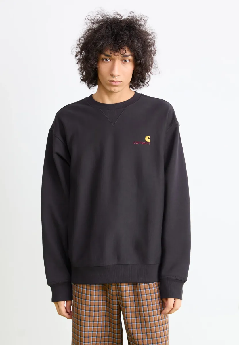 AMERICAN SCRIPT - Sweatshirt - black