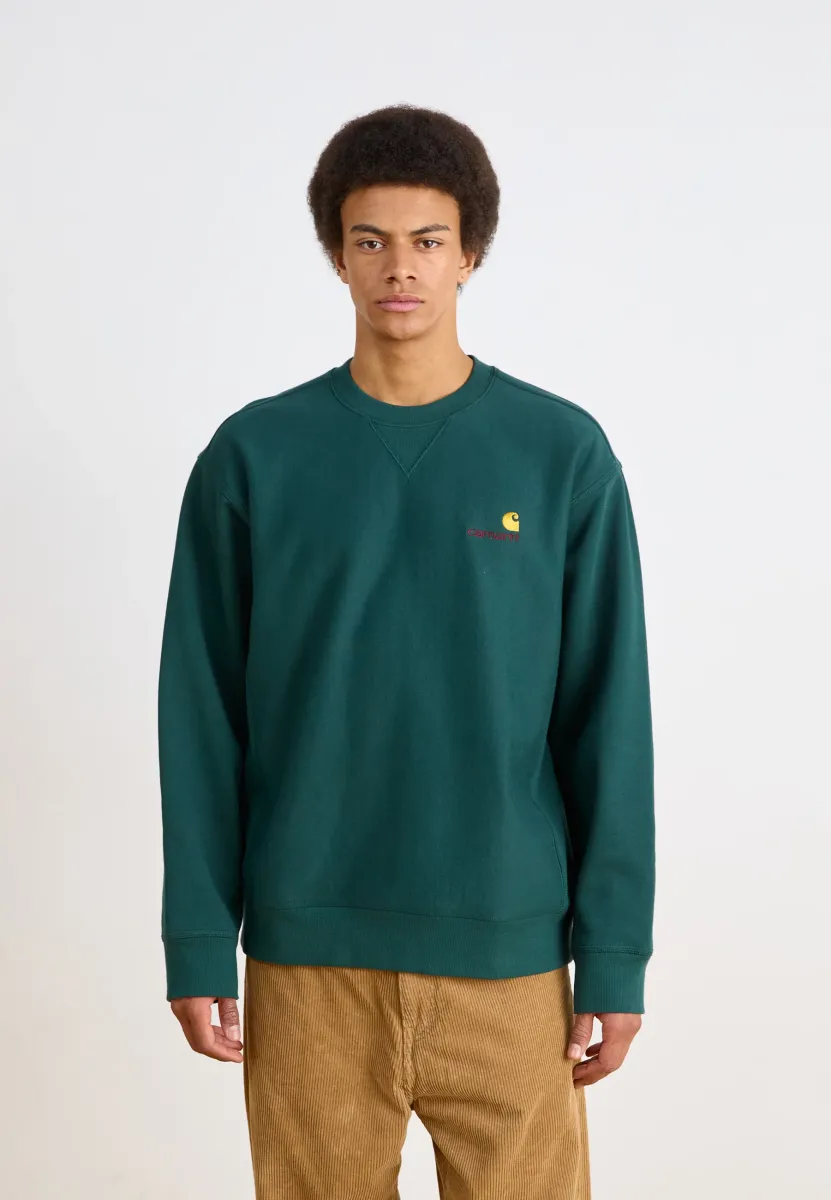 AMERICAN SCRIPT - Sweatshirt - conifer