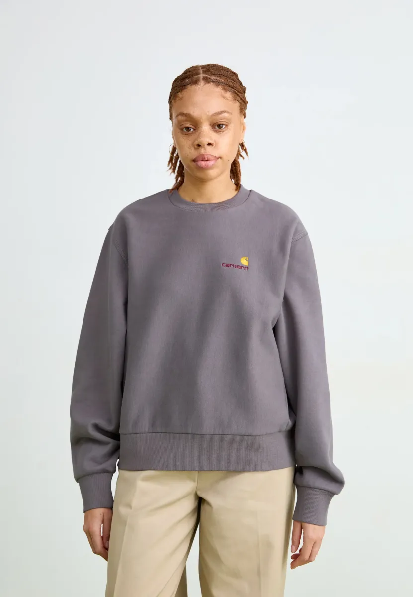 AMERICAN SCRIPT - Sweatshirt - porphyry