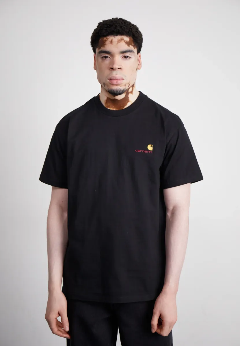 AMERICAN SCRIPT - T-Shirt basic - black