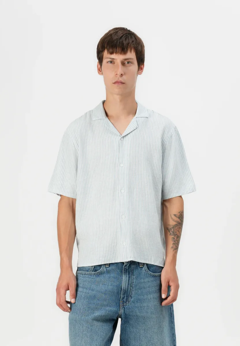 AMERICANA  - Hemd - blue/white