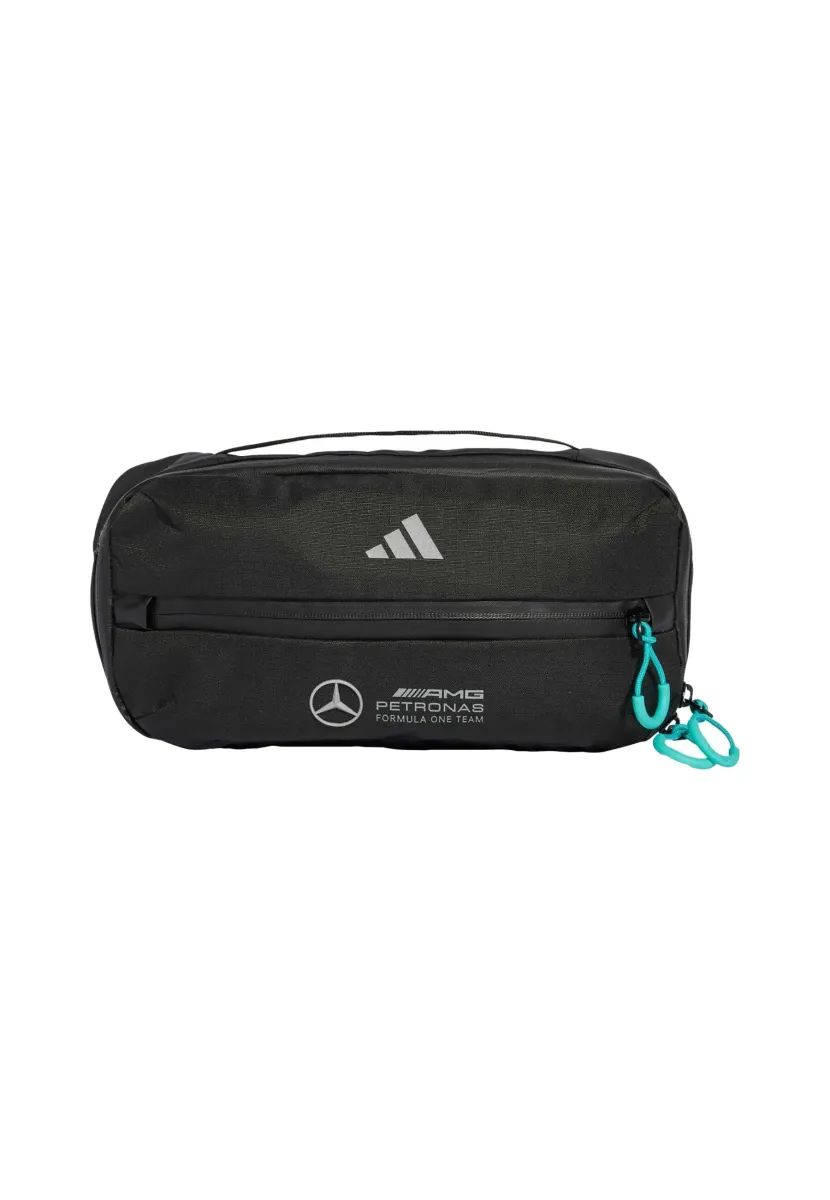 AMG PETRONAS FORMULA ONE INTELLIGENT PACKING SYSTEM - Kosmetiktasche - black   reflective silver   semi mint rush