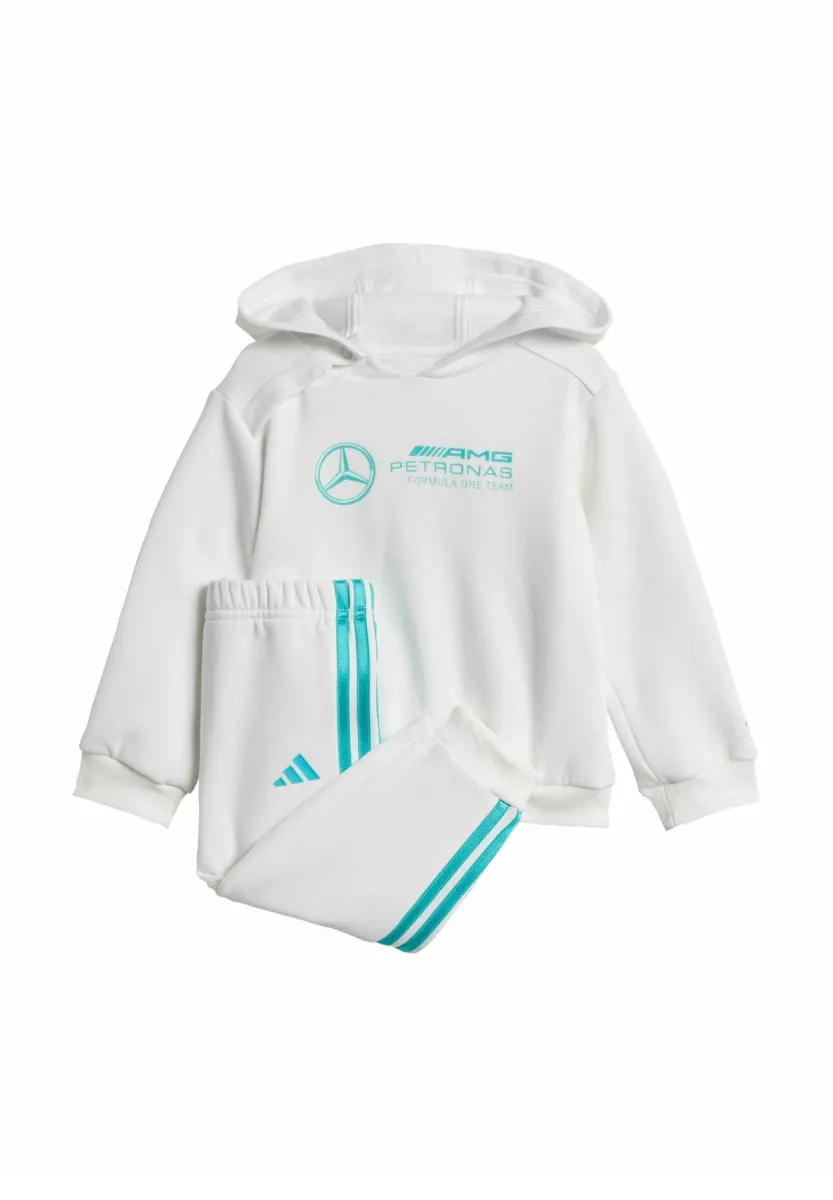 AMG PETRONAS FORMULA ONE TEAM DNA LONG SLEEVE - Trainingsanzug - white semi mint rush