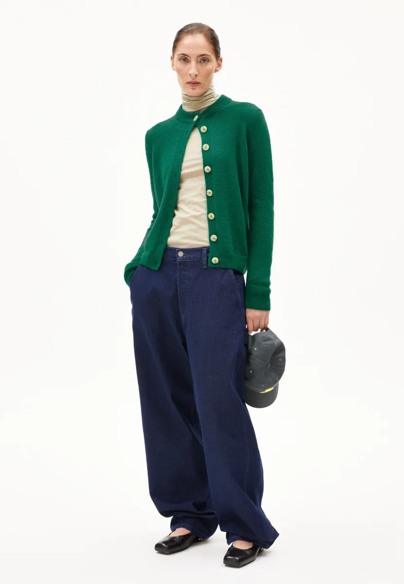 AMILDAA - Strickjacke - emerald green