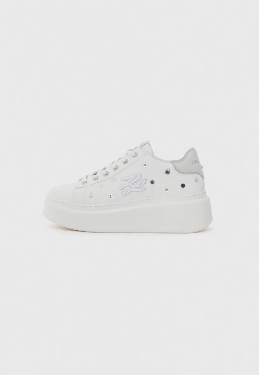 ANAKAPRI - Sneaker low - white/silver-coloured