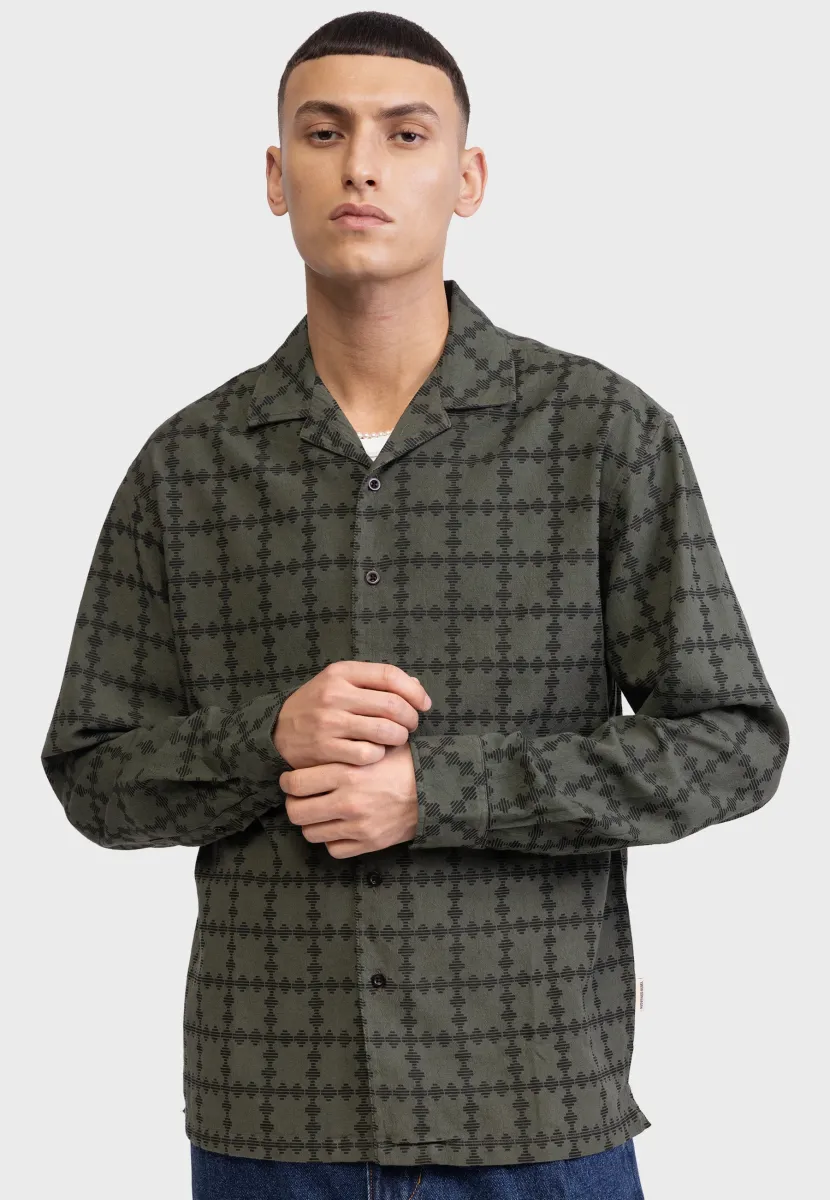 ANAKIN BOXY FIT - Hemd - forest night