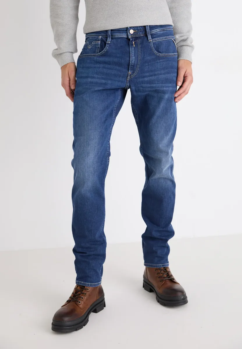 ANBASS PANTS - Jeans Slim Fit - dark blue