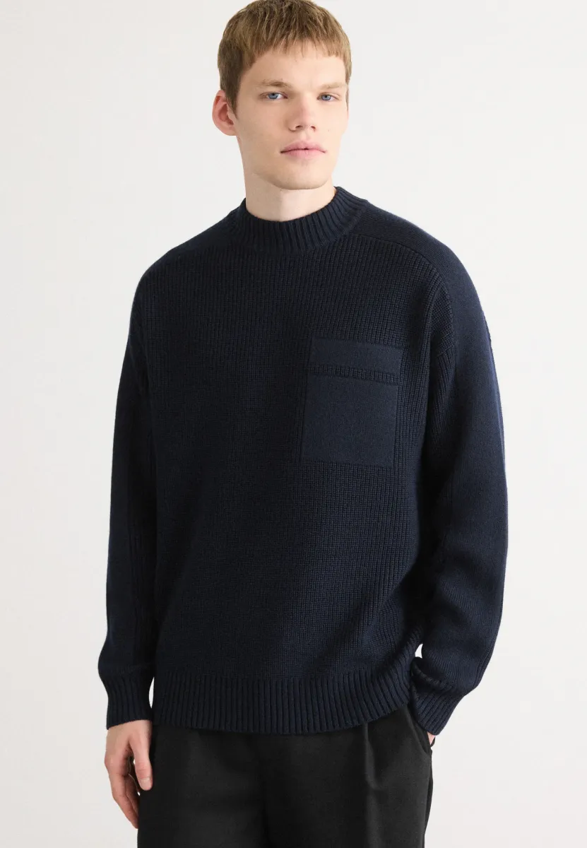 ANDERN - Strickpullover - dark blue