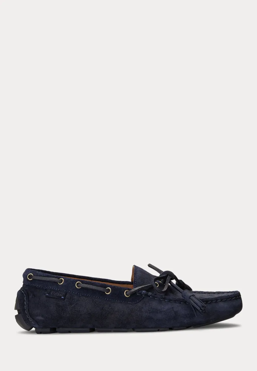 ANDERS TASSELLED SUEDE DRIVER - Mokassin - hunter navy