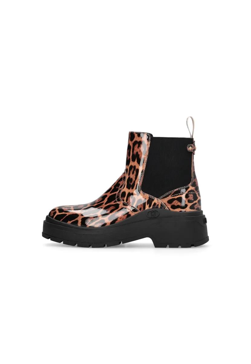 ANDREA  - Plateaustiefelette - leopard