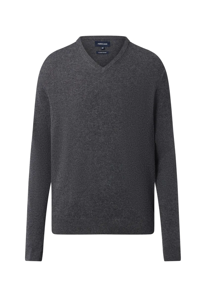 ANDREW JAMES  - Strickpullover - grau