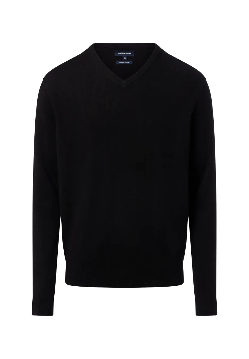 ANDREW JAMES  - Strickpullover - schwarz
