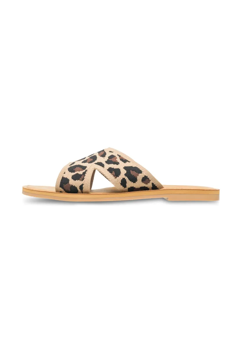ANDREYA LEO - Pantolette flach - leopard print