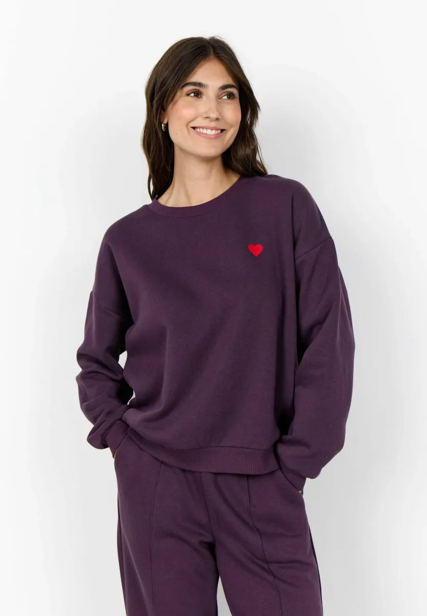 ANGELIN - Sweatshirt - plum perfect