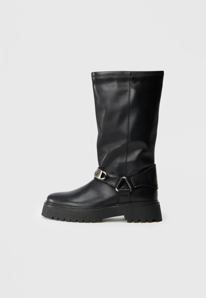 ANGIE SMOOTH - Stiefel - black