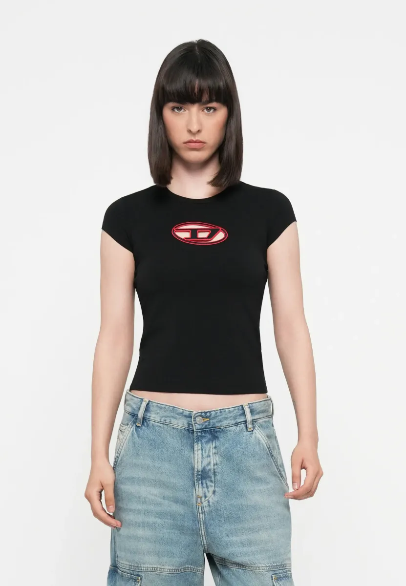 ANGIE - T-Shirt print - black